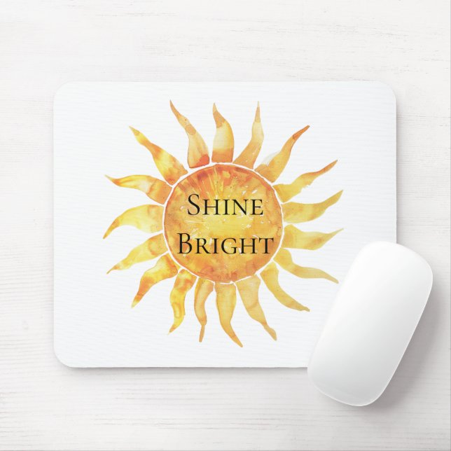 Himmelssonne Scheint Hell Mousepad (Mit Mouse)