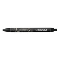 Himmelsstarry Night Moon and Stars Black