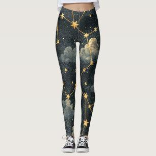 Himmelssternbild-Muster (1) Leggings