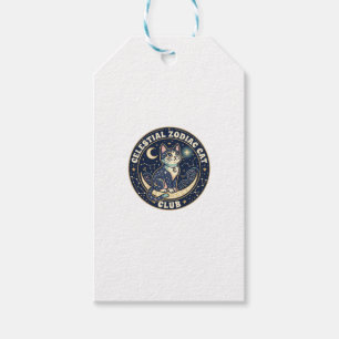 Himmelssternzeichen Katze Niedliche Katze T-Shirt- Geschenkanhänger