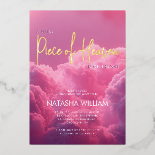 Himmelsstück ist auf dem Weg zum Dreamy Magical Folieneinladung