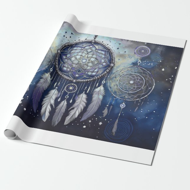 Himmelsträumfänger, Twilight Stars Geschenkpapier (Ungerollt)