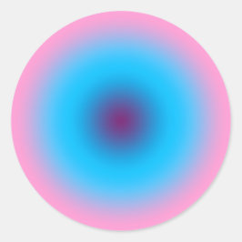 Himmelstürme Runder Aufkleber