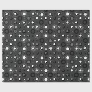 Himmelsuhr-Wrap-Geschenkpapier Geschenkpapier