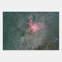 Himmelsverpackungspapier - 3 Blätter, 3 Designs