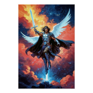 Himmelswächter Krieger Erzengel Michael Poster
