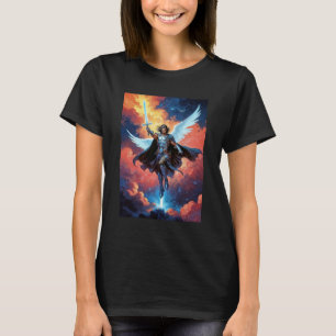 Himmelswächter Krieger Erzengel Michael T-Shirt