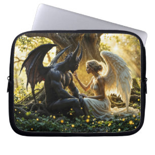 Himmelswesen Engel-Dämonen-Fantasie Laptopschutzhülle