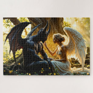 Himmelswesen Engel-Dämonen-Fantasie Puzzle