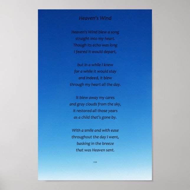 Himmelswind Poster (Vorne)