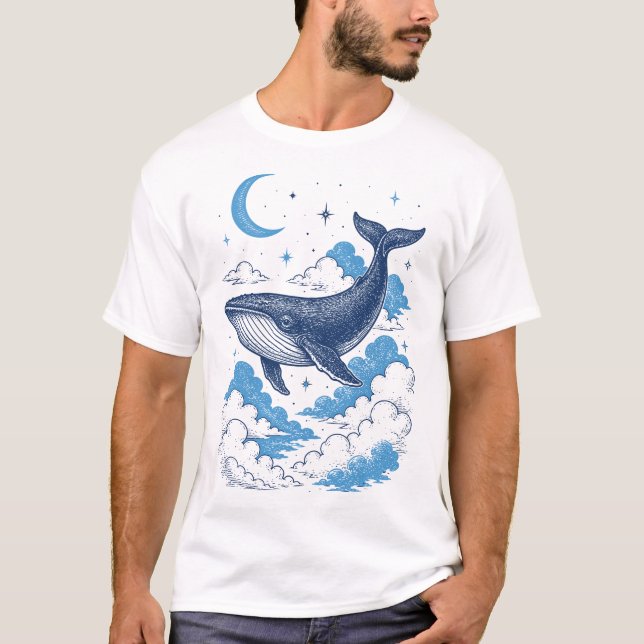 Himmeltraumwal T-Shirt (Vorderseite)