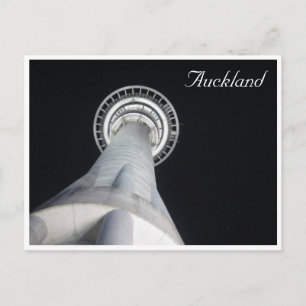 Himmelturm auckland nz postkarte