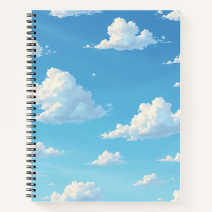 Himmelwolken Notizbuch