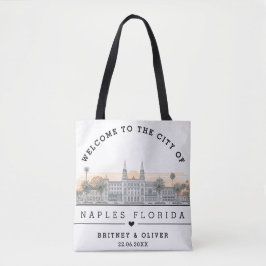 Himmelzeile von Naples Florida – Individuelle Hoch
