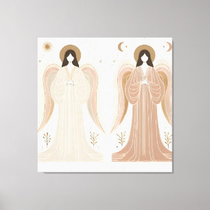 Himmlisch Angels Leinwand Mauer