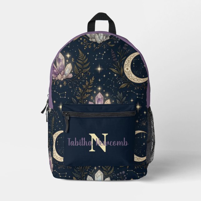 Himmlisch Bedruckter Rucksack (Vorderseite)