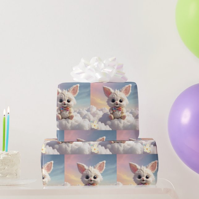 "Himmlisch Hare" Geschenkpapier (Partygeschenke)