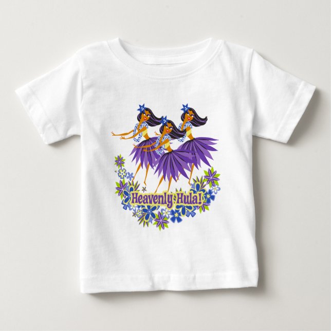 Himmlisch Hula Kleinkind T - Shirt (Vorderseite)