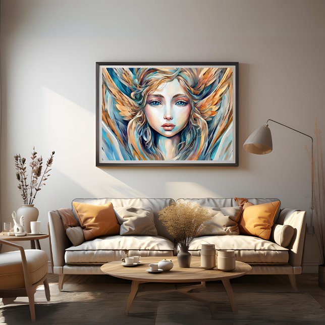 Himmlisch Sarah Modern Poster (Heavenly Sarah Modern Poster)