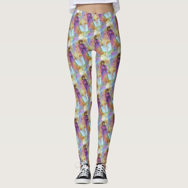 HIMMLISCHE ANGELS LEGGINGS (Vorderseite)