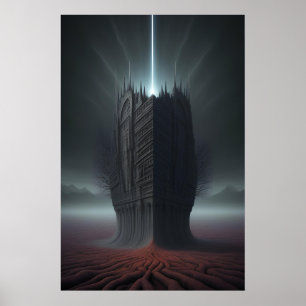 Himmlische Aufruhr - ätherische Apokalypse Poster