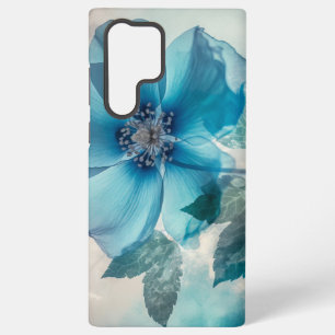 Himmlische Blaue Blüte Samsung Galaxy Hülle