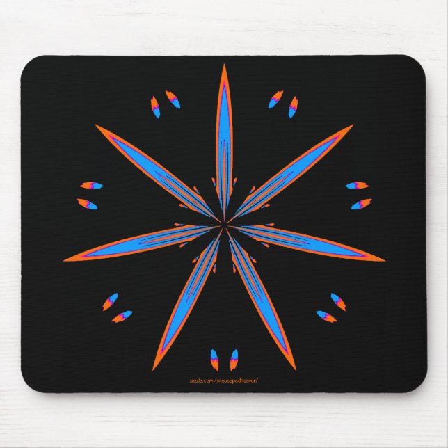 Himmlische Blüte 5 Mousepad (Vorne)