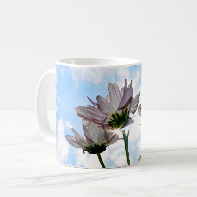 Himmlische Blüten Kaffeetasse (Vorderseite Links)