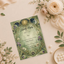 Himmlische Botanische Hochzeit