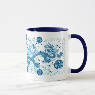Himmlische Drache-Geschichte Tasse