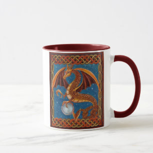 Himmlische Drache-Kaffee-Tasse Tasse