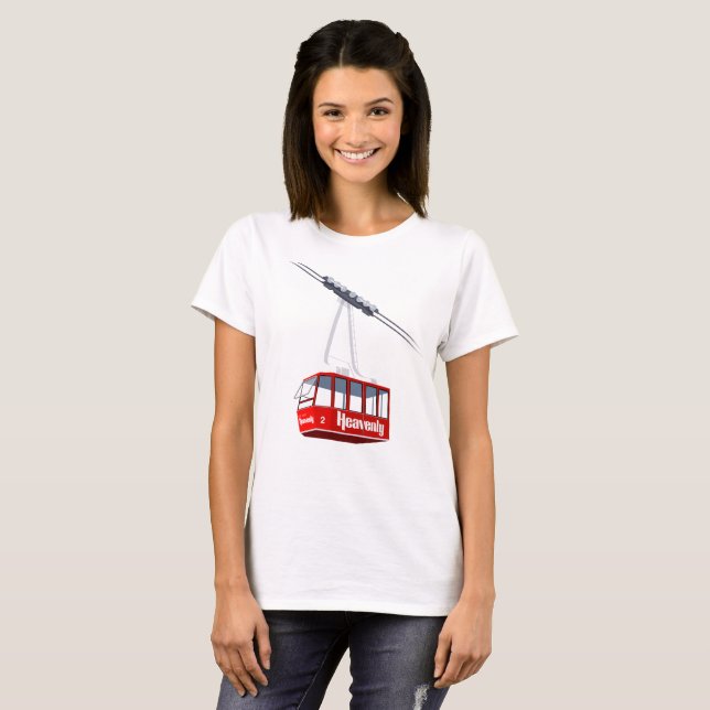 Himmlische Drahtseilbahn T-Shirt (Vorne ganz)