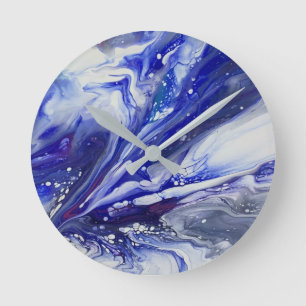 Himmlische Drift Runde Wanduhr