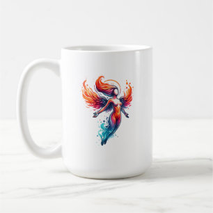 Himmlische Eisgöttin des Feuers Kaffeetasse