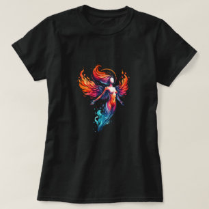 Himmlische Eisgöttin des Feuers T-Shirt