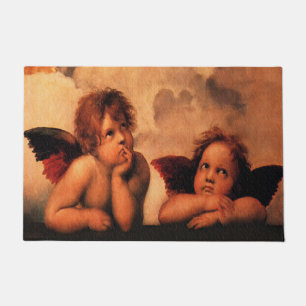 Himmlische Engel-Kunst RAPHAEL Fußmatte