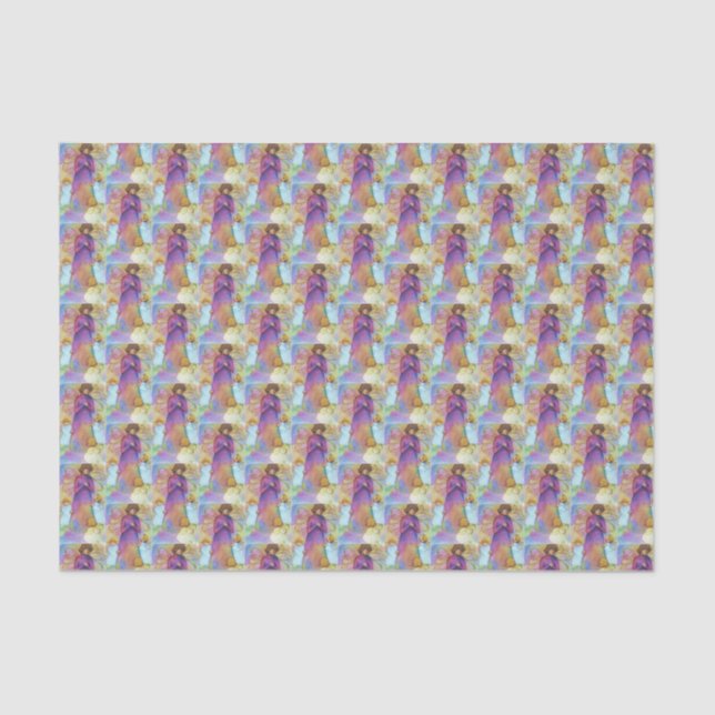 HIMMLISCHE ENGEL SEIDENPAPIER (Vorderseite)