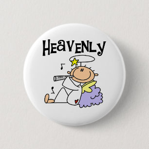 Himmlische Engel T-Shirts und Geschenke Button