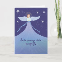 Himmlische Geburtstagserinnerung Angel Night Stars