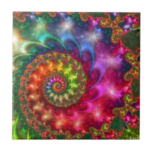 HIMMLISCHE GEHEIME MALEREI FLIESE