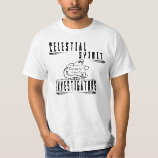Himmlische Geist-Forscher-grundlegendes Shirt