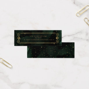 Himmlische Grün-Gold-Hochzeitsseite