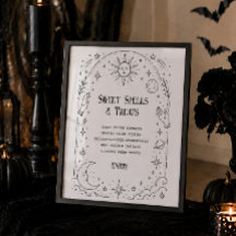 Himmlische Halloween-Brautjungfer-Party-Dessert 