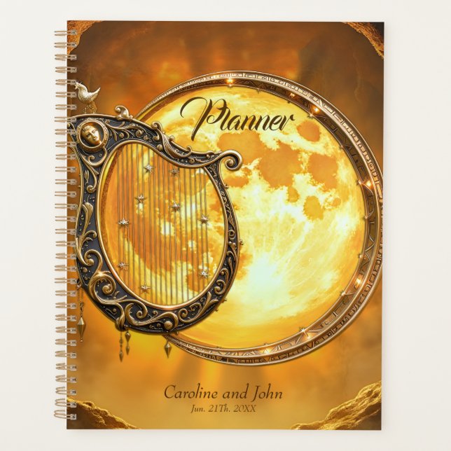 Himmlische Harfe des Goldenen Planer (Vorderseite)