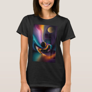 Himmlische Harmonie   Abstrakte Traumlandschaft T-Shirt