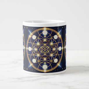 Himmlische Harmonie – Das Licht innerhalb des Gitt Jumbo-Tasse