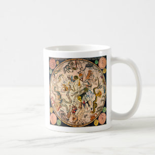 Himmlische Hemisphäre, 1790 Kaffeetasse