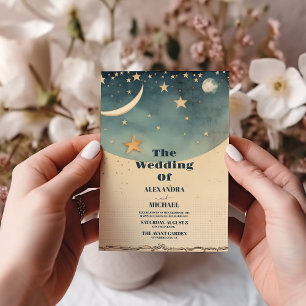 Himmlische Hochzeit Einladung