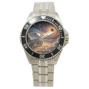 Himmlische Kanone: Explosion kosmischer Energie Armbanduhr