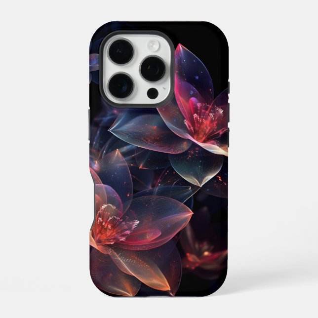 Himmlische Kosmische Lotusblüte iPhone Hülle (Rückseite)
